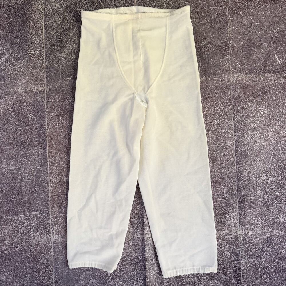 Women's Vintage 70's Playtex Free Spirit Pants Liner White Shaping Girdle Sz L